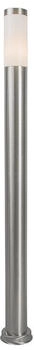 QAZQA Moderne Außenleuchte Mast Stahl 110 cm IP44 - Rox (39033)