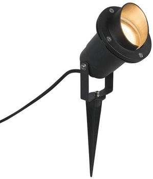 QAZQA Gartenstrahler schwarz inkl. Kabel und Stecker IP65 - Done