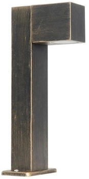 QAZQA Industrielle stehende Außenlampe Antikgold 35 cm IP44 - Baleno (109915)