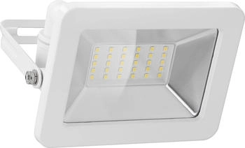 Goobay LED-Außenstrahler Flutlicht IP65 30W 2550lm neutral-weißes Licht, weiß (53873)