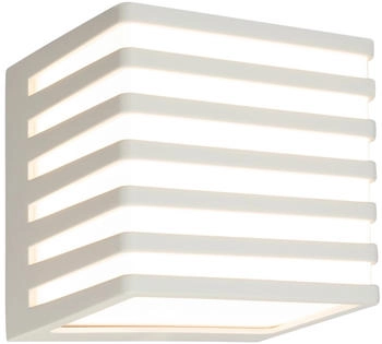 Telefunken LED-Outdoor-Wandleuchte IP54 11 cm x 11 cm x 10,5 cm Hell Grau (321904TF)