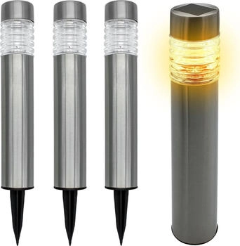 Spetebo Wege Leuchte Solar - + - Garten Deko Gehweg Lampe (42722)