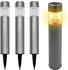 Spetebo Wege Leuchte Solar - + - Garten Deko Gehweg Lampe (42722)