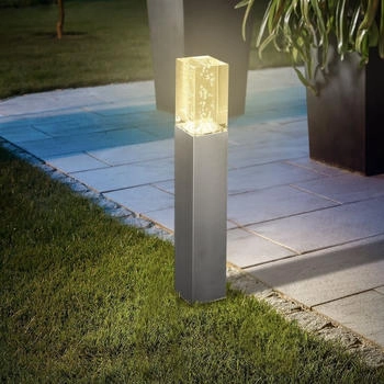 Esotec Solar Standleuchte Bubble Tower 50 cm aus Edelstahl wetterfest 102555