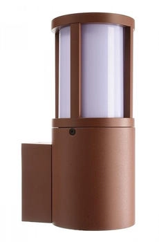 Deko-Light Wandaufbauleuchte Facado II rund opal IP65 1xE27 Rost (731156)