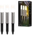 Briloner LED-Erdspießlampe 3926032 12V 3x-Erweiterung Edelstahl Ø 4cm