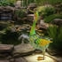 Harms Solar Tiere Ente Metall grün gelb, 3x LED 3800K, LxH 40x63 cm (147214)