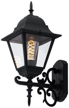 V-TAC Wandleuchte Wandlampe Außen Laterne Alu Glas LED [EEK: F]
