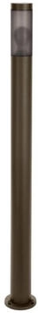 Eglo Helsinki outdoor bollard light in rusted steel