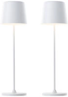 Brilliant LED Tischleuchte "Kaami - mobile LED Au&szlig;en Akku Tischlampe 2er-Set"