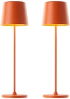 Brilliant LED Tischleuchte "Kaami - mobile LED Au&szlig;en Akku Tischlampe 2er-Set"