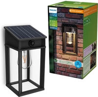 Philips LED Geri 929004632601 Solar-Au&szlig;enwandleuchte mit Bewegungsmelder LED 3.2W