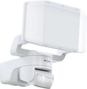 Steinel LED Strahler XLED Protect S mit 180&deg; Bewegungsmelder Wei&szlig; Panorama-Licht 14,3 W 3000 K Wei&szlig; (089894)