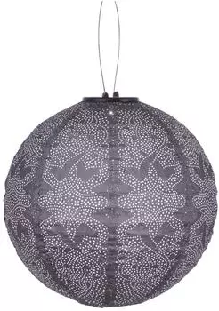 Lumiz LED-Solarlaterne Marrakesh Rond Lila &Oslash;30 cm