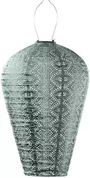 Lumiz LED-Solarlaterne Lace Balloon Grün (H)50xØ35 cm