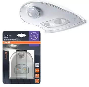 Osram Door LED Leuchte mit Bewegungssensor 4000K 40lm 0,95W IP54 Weiß
