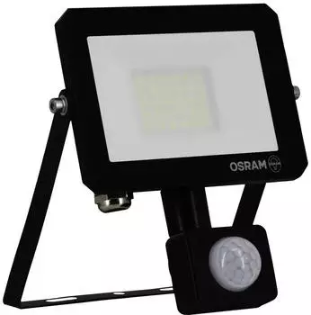 Osram HOMELIGHTING FLOODLIGHT LUX SENSOR 20W 865 BLACK