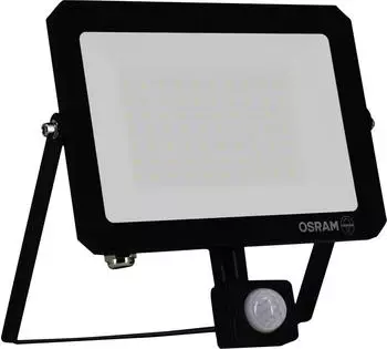 Osram HOMELIGHTING FLOODLIGHT LUX SENSOR 50W 830 BLACK LED-Flutlichtstrahler 50W Warmweiß