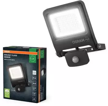 Osram Flutlichter mit Sensor in 4000K aus recyceltem Aluminium 50W 5000 lm