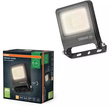 Osram Außenleuchte ENDURA Flood 20W PCR dunkelgrau warmweiß