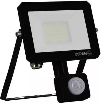 Osram HOMELIGHTING FLOODLIGHT LUX SENSOR 20W 840 BLACK