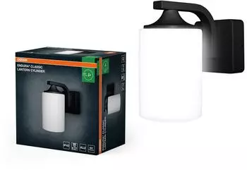 Osram LED-Außenwandleuchte Endura Classic Lantern Cylinder E27 IP43 schwarz