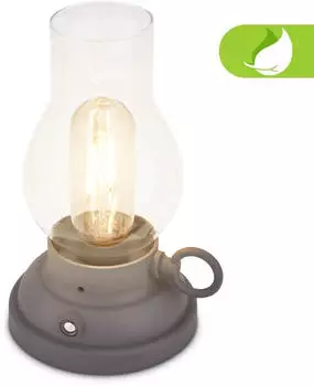 Briloner Kanea LED Tischleuchte Ø10,5 x 17,5 cm Anthrazit (7575015)
