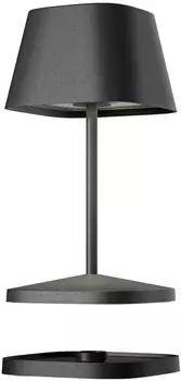 Villeroy & Boch LED-Tischlampe NEAPEL RC schwarz indoor outdoor fernbedienbar (97222)