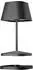 Villeroy & Boch LED-Tischlampe NEAPEL RC schwarz indoor outdoor fernbedienbar (97222)