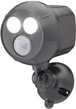 Mr Beams Mr. Beams Batterie-LED-Außenstrahler "MB390" Braun mit Bewegungsmelder