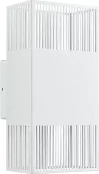 Paulmann LED Wandleuchte Tharin IP44 3000K 120x104mm 2x3,7W Wei&szlig; 71252 wei&szlig; Edelstahl 71252