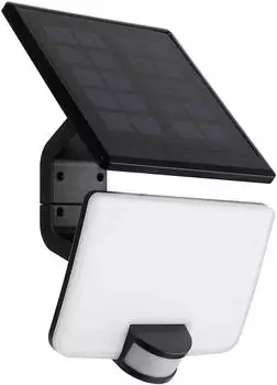Maxkomfort LED Fluter Solar SOLEX Strahler mit Bewegungsmelder (MA-SOLEX-10BK)