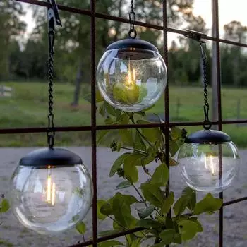 Star Trading Solar-H&auml;ngeleuchte Globe 3er-Set (482-14)