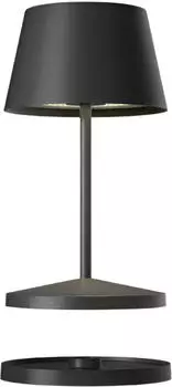 Villeroy & Boch Akku-Tischleuchte 20 cm 2,2 W Seoul RC schwarz (97202)