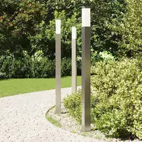 vidaXL Pollerleuchten 3 Stk. 110 cm Edelstahl IP44