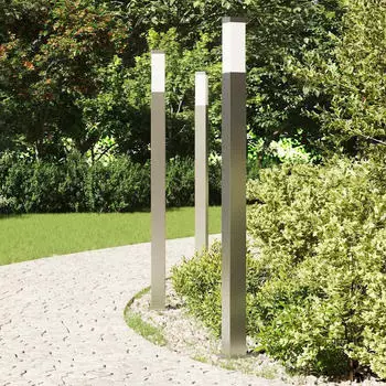 vidaXL Pollerleuchten 3 Stk. 110 cm Edelstahl IP44 (4006052)