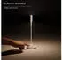 Sigor Akku-Tischleuchte Nucandle 310mm keramikweiß/chrom 1,6W 2700K IP54... LEUCHTEN (4564601)