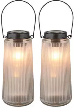 Globo Tischlampe Laterne LED 2er Set [EEK: ] (800001093819)