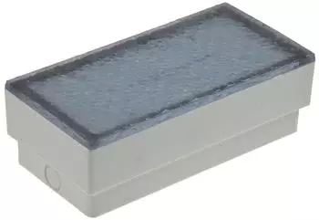ChiliTec LED Pflasterstein Bodeneinbauleuchte Aussen 20x10x7cm 230V IP67 Befahrbar Wasserdicht Aussenbeleuchtung für Garten Einfahrt Terrasse Warmweiß (22153)