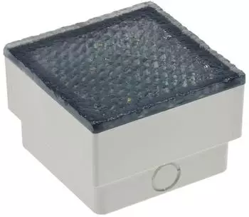ChiliTec LED Pflasterstein Bodeneinbauleuchte Aussen 10x10x7cm 230V IP67 Befahrbar Wasserdicht Aussenbeleuchtung für Garten Einfahrt Terrasse Warmweiß (22152)