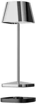 Villeroy & Boch Tischleuchte Touch-Dimmer, IP65 Aluminium, Ladestation inklusive Neapel Micro RC (97265)