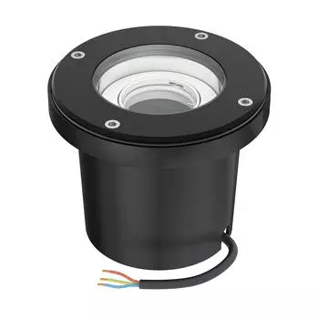 ledscom.de BOFU Bodeneinbauleuchte Außen, IP67, schwenkbar, rund, 150mm Ø (LC-EL-142)