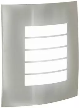 vidaXL Au&szlig;enwandleuchte Edelstahl Silber E27 IP44 (4005967)