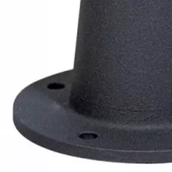 Konstsmide Junior Sockel f&uuml;r Leuchtenk&ouml;pfe, Aluminium, schwarz, 24.5cm (574-750)