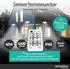 Oktaplex Cali Dos LED Strahler mit Bewegungsmelder und Fernbedienung IP65 Warmweiß