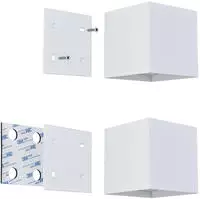 Paulmann LED Wandleuchte "Nyara IP44 2W" LED-Modul 2 Stk. D&auml;mmerungsgesteuerter