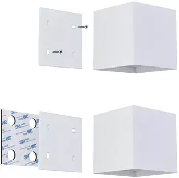 Paulmann LED Akku Wandleuchte Nyara Eckig 3000K 330lm Wei&szlig; (71283)