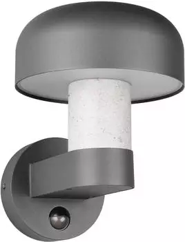 Trio Fraser Au&szlig;enwandleuchte Aluminium Anthrazit Bewegungssensor IP54 (Fraser)