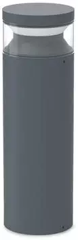 IDEAL LUX Boeing Au&szlig;en-Pollerleuchte LED 14W 3000K IP65 Anthrazit 40cm (BOEING PT H040)