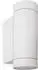 Paco Home LUDOWA Wandleuchte Up & Down, Aluminium, weiß, IP54, 2x GU10 (99732035-0)